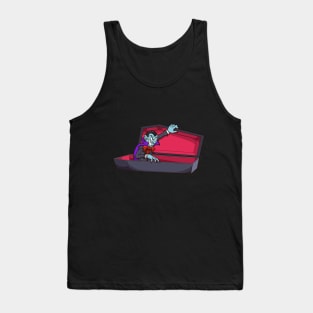 Vampire In Coffin Tank Top